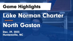 Lake Norman Charter  vs North Gaston  Game Highlights - Dec. 29, 2023