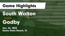 South Walton  vs Godby  Game Highlights - Jan. 26, 2023