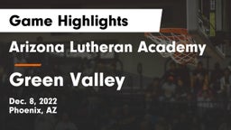 Arizona Lutheran Academy  vs Green Valley  Game Highlights - Dec. 8, 2022