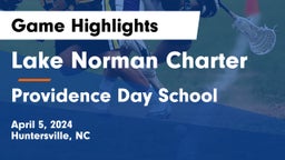 Lake Norman Charter  vs Providence Day School Game Highlights - April 5, 2024