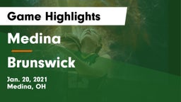 Medina  vs Brunswick  Game Highlights - Jan. 20, 2021