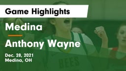 Medina  vs Anthony Wayne  Game Highlights - Dec. 28, 2021