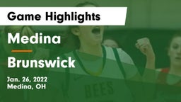 Medina  vs Brunswick  Game Highlights - Jan. 26, 2022
