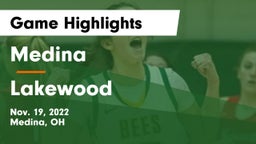 Medina  vs Lakewood  Game Highlights - Nov. 19, 2022
