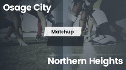 Matchup: Osage City High vs. Northern Heights  2016