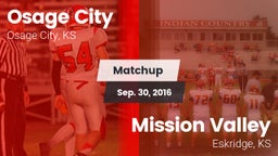 Matchup: Osage City High vs. Mission Valley  2016