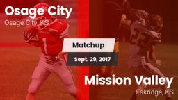Matchup: Osage City High vs. Mission Valley  2017