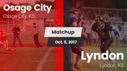 Matchup: Osage City High vs. Lyndon  2017