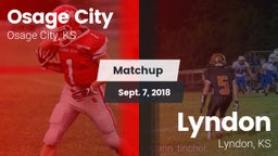 Matchup: Osage City High vs. Lyndon  2018