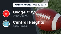 Recap: Osage City  vs. Central Heights  2018