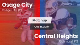 Matchup: Osage City High vs. Central Heights  2019