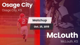 Matchup: Osage City High vs. McLouth  2019