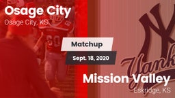 Matchup: Osage City High vs. Mission Valley  2020