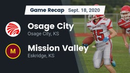 Recap: Osage City  vs. Mission Valley  2020