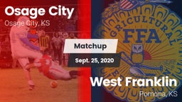 Matchup: Osage City High vs. West Franklin  2020