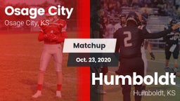 Matchup: Osage City High vs. Humboldt  2020
