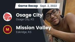 Recap: Osage City  vs. Mission Valley  2022