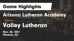 Arizona Lutheran Academy  vs Valley Lutheran  Game Highlights - Nov. 30, 2021