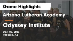 Arizona Lutheran Academy  vs Odyssey Institute Game Highlights - Dec. 28, 2023