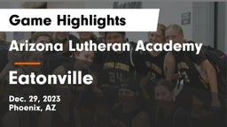 Arizona Lutheran Academy  vs Eatonville  Game Highlights - Dec. 29, 2023