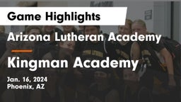 Arizona Lutheran Academy  vs Kingman Academy  Game Highlights - Jan. 16, 2024