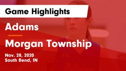 Adams  vs Morgan Township  Game Highlights - Nov. 28, 2020