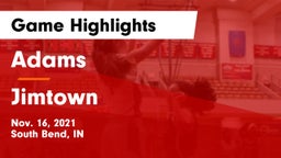 Adams  vs Jimtown  Game Highlights - Nov. 16, 2021