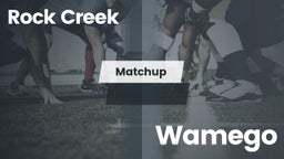 Matchup: Rock Creek vs. Wamego  2016