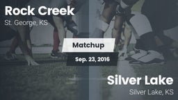 Matchup: Rock Creek vs. Silver Lake  2016