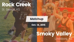 Matchup: Rock Creek vs. Smoky Valley  2016