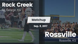 Matchup: Rock Creek vs. Rossville  2017
