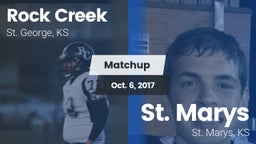 Matchup: Rock Creek vs. St. Marys  2017