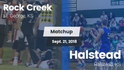 Matchup: Rock Creek vs. Halstead  2018