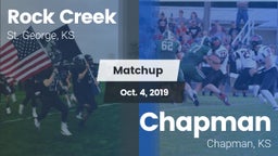 Matchup: Rock Creek vs. Chapman  2019