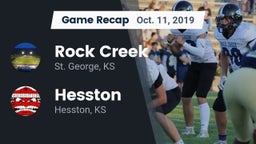 Recap: Rock Creek  vs. Hesston  2019