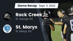 Recap: Rock Creek  vs. St. Marys  2022
