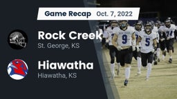Recap: Rock Creek  vs. Hiawatha  2022