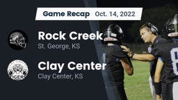 Recap: Rock Creek  vs. Clay Center  2022