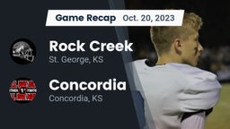 Recap: Rock Creek  vs. Concordia  2023