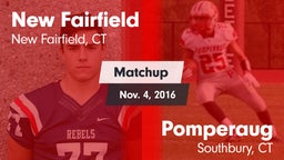 Matchup: New Fairfield High vs. Pomperaug  2016