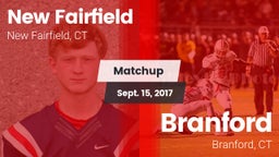Matchup: New Fairfield High vs. Branford  2016