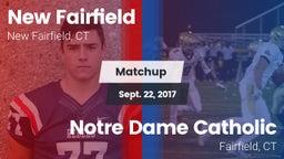 Matchup: New Fairfield High vs. Notre Dame Catholic  2016