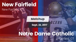 Matchup: New Fairfield High vs. Notre Dame Catholic  2017