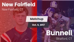Matchup: New Fairfield High vs. Bunnell  2016