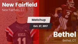 Matchup: New Fairfield High vs. Bethel  2017