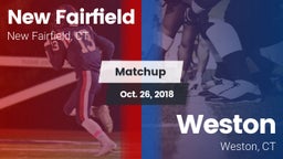 Matchup: New Fairfield High vs. Weston  2018