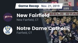 Recap: New Fairfield  vs. Notre Dame Catholic  2019