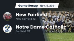 Recap: New Fairfield  vs. Notre Dame Catholic  2021