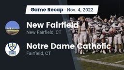 Recap: New Fairfield  vs. Notre Dame Catholic  2022