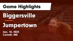 Biggersville  vs Jumpertown Game Highlights - Jan. 10, 2023